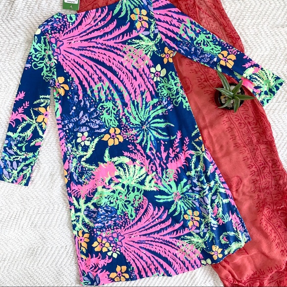 Lilly Pulitzer All A Glow Erin Dress Indigo XXS - Picture 12 of 14